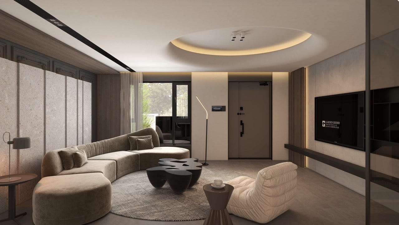 View of Cabinet Design Scandinavian Style | Meerkat Home
