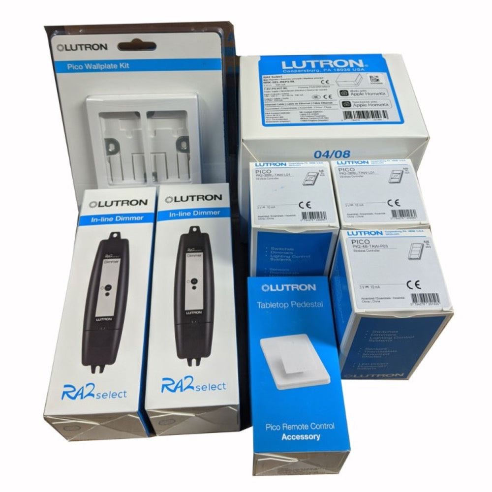 Lutron RA2 Select Starter Kit for Smart Home Wireless Control: Dimmers