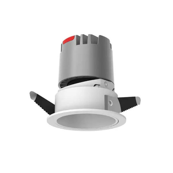Adjustable Embedded Spotlight Anti-Glare Recessed COB Light (white)