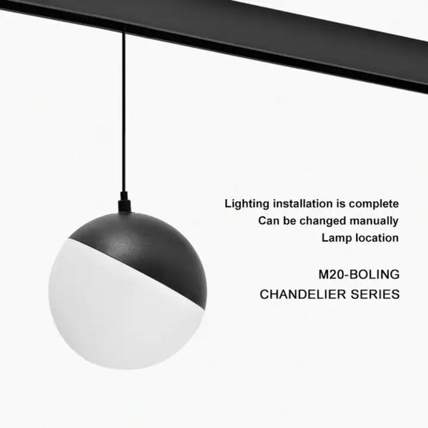 New Spherical Design Hanging Magnetic Ball Pendant Lamp 12W