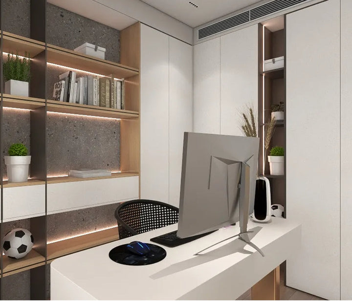 Cabinet Design Study Room Design Minimalist - Serene Elegance 4