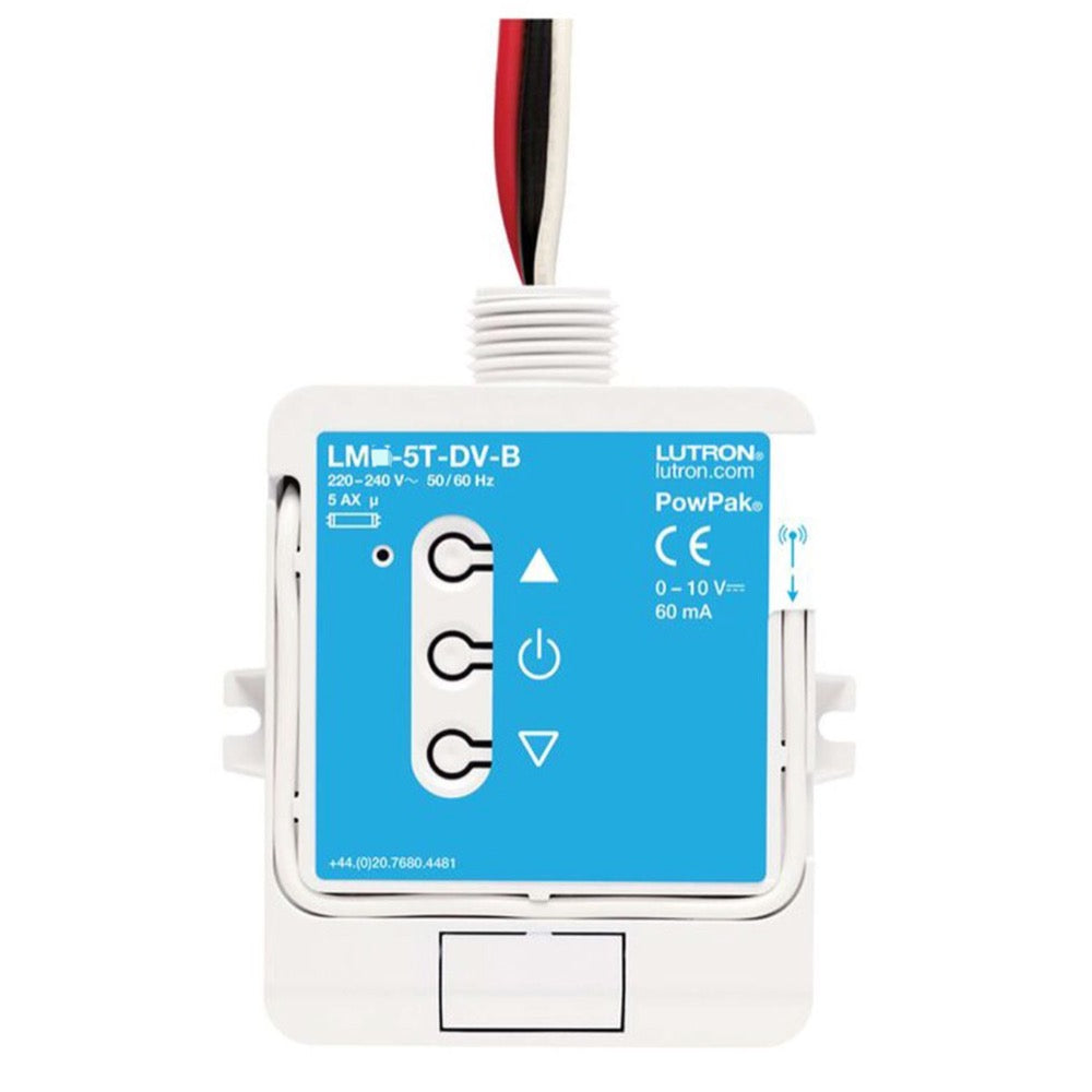 Lutron RA2 Select RF Dimming Module 0-10V Control LMM-5T-DV-B | Meerkat ...