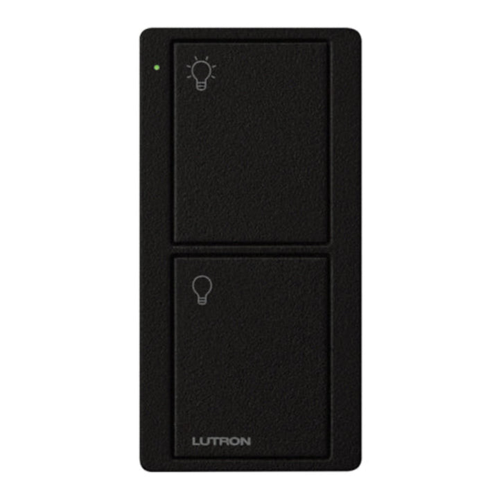 Lutron PM2-2B-TBL-L01：2 Button Light Black