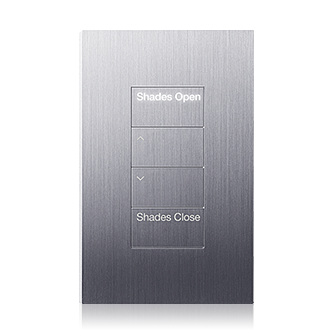 Lutron HomeWorks Palladiom Keypad- Pre Engraving Normal Metal / Glass