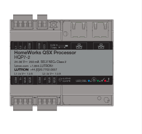Lutron Singapore HomeWorks QSX Processor HW P7 2 LINK PROCESSOR HQP7-2