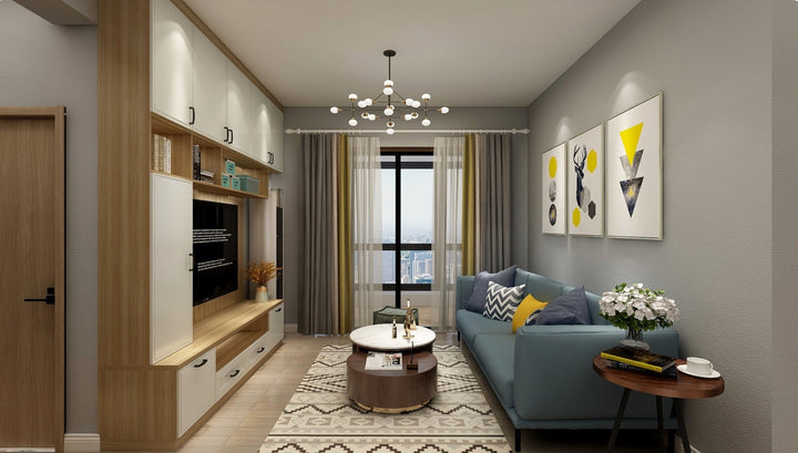 Contemporary Canvas tv cabinet 3