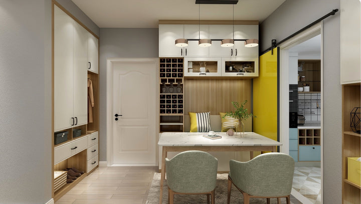 Contemporary Canvas dinning romm cabinet