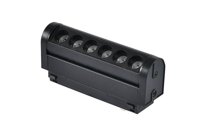 Ultra-Thin Folding Surface Mounted Track Grid Light (Black)