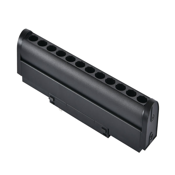Ultra-thin Folding Surface-Mounted Track Grid Light 12W (Black)