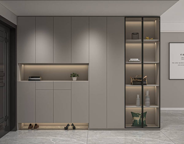 Large Shoe Cabinets under wardrobe with Closed Door