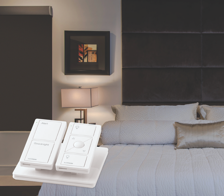 Multi Scene Keypad Lutron RA2 Select 2 Button Pico Wireless Scene Keypad PM2-2B | Meerkat Home