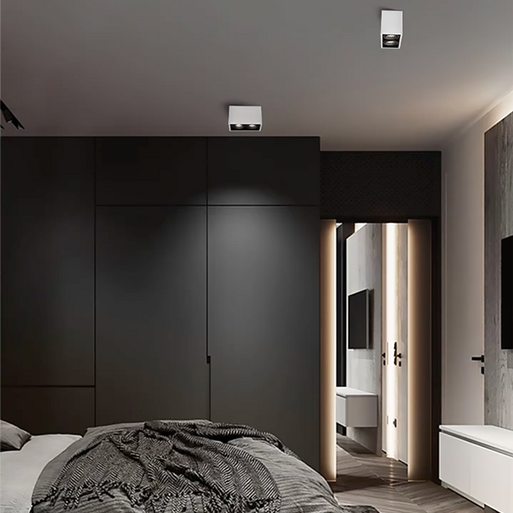 Surface Mounted Rotatable Spotlight (Single/Double Head)