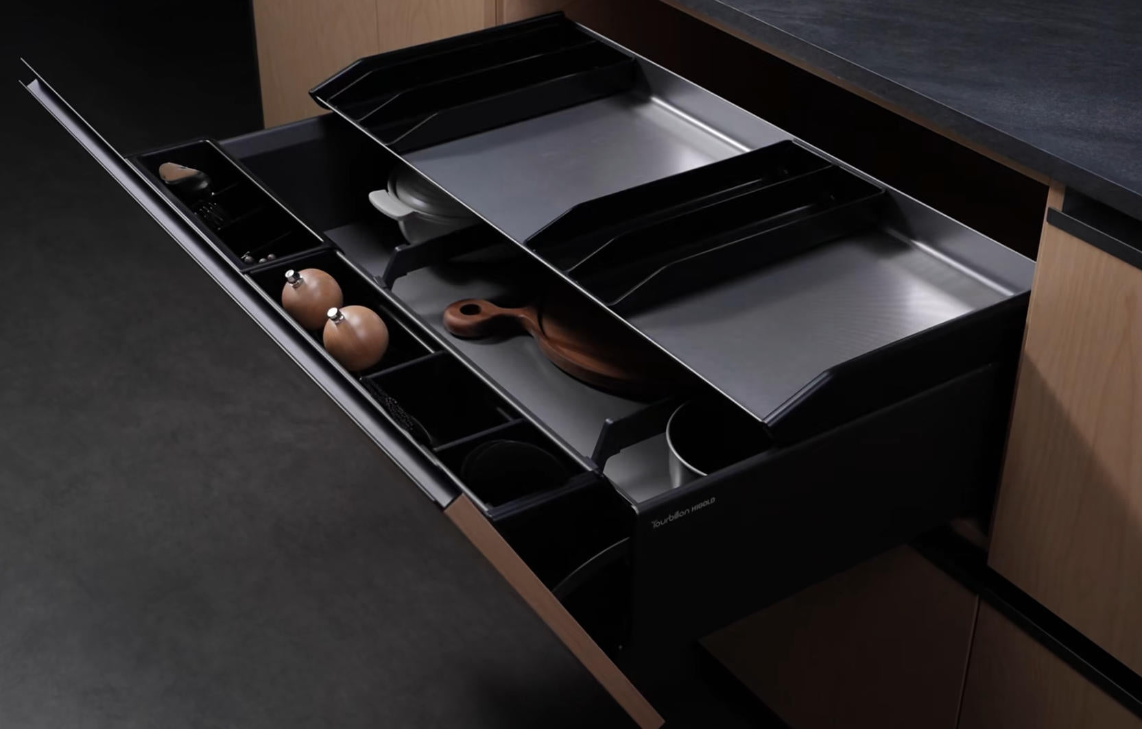 Multi-purpose kitchen utility drawer