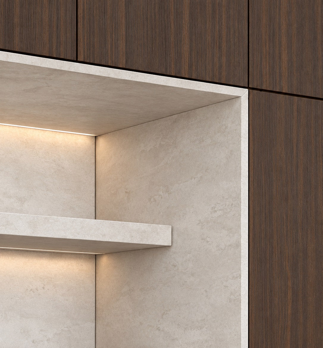 Chinese kitchen custom cabinetry detail