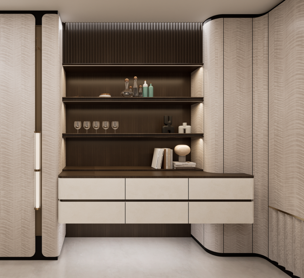 Meerkat Home custom dining sideboard cabinet in Singapore