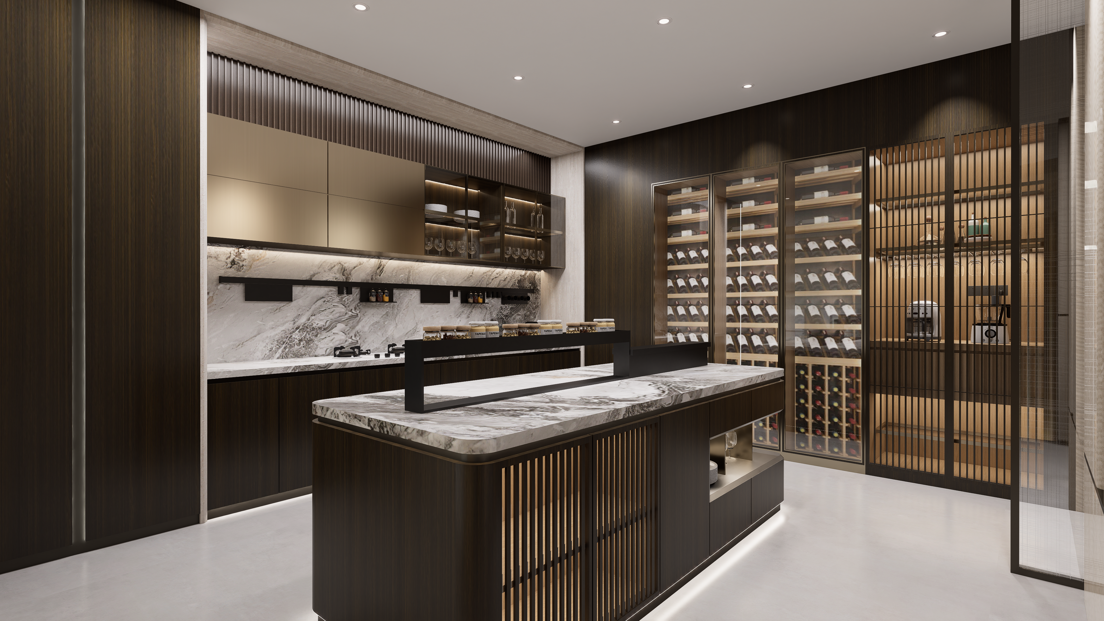 Custom kitchen cabinetry by Meerkat Home Singapore