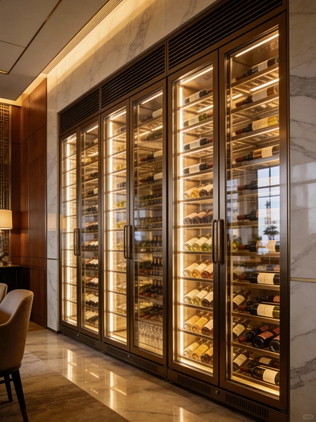 Meerkat Home wine and cigar cabinet system in Singapore