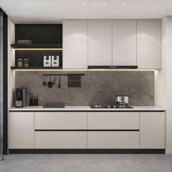 Chic Custom-Made Kitchen Cabinet Design in Scandinavian Style