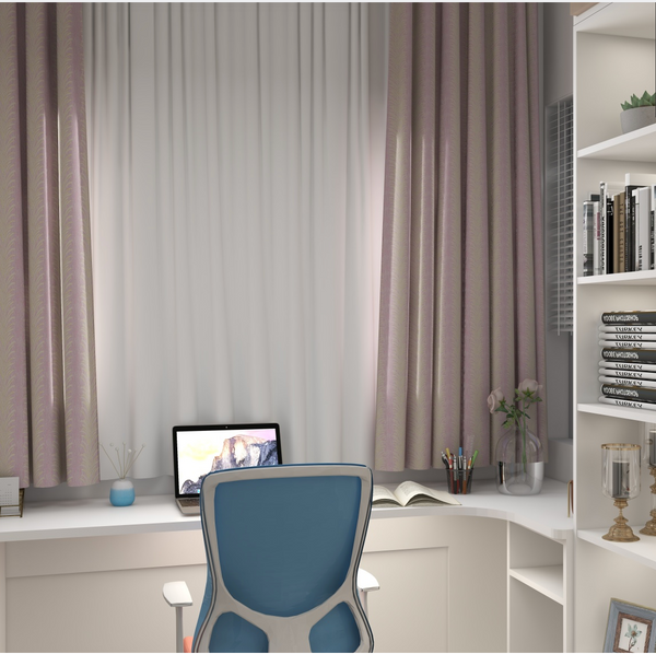 Coast Beauty Custom-made Study Room Cabinet Design in Contemporary Style