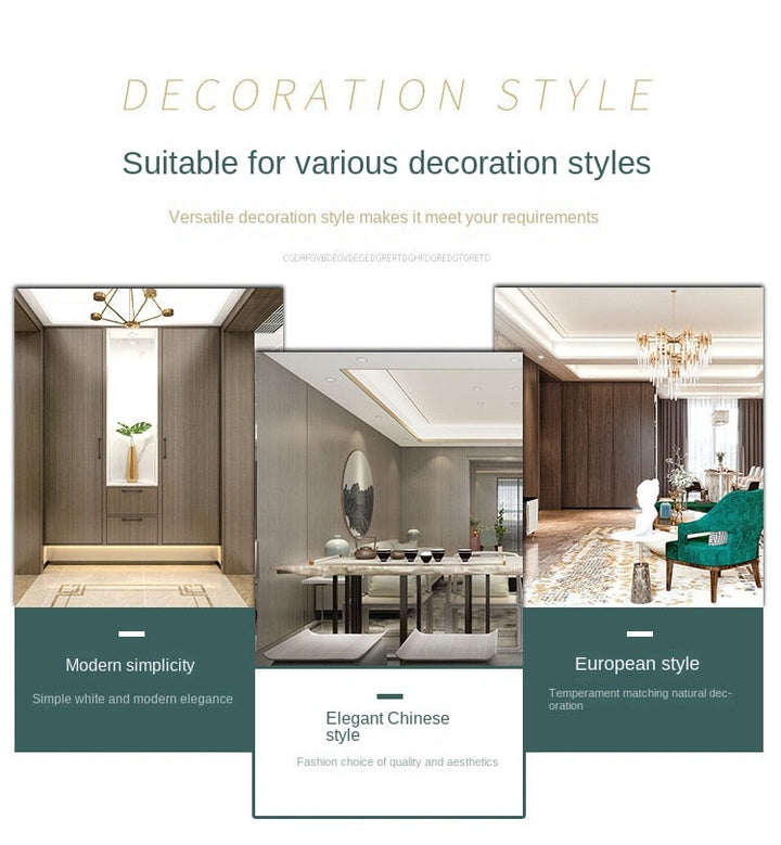 Luxury Series--Wall panel with bamboo charcoal fiber technology for interior wall decor and peel and stick easy installation.