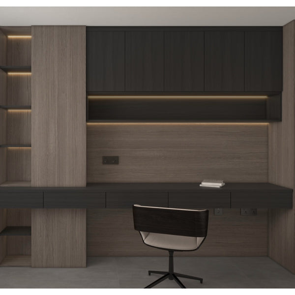 Cabinet Design Study Room Design Scandinavian - Arles 1