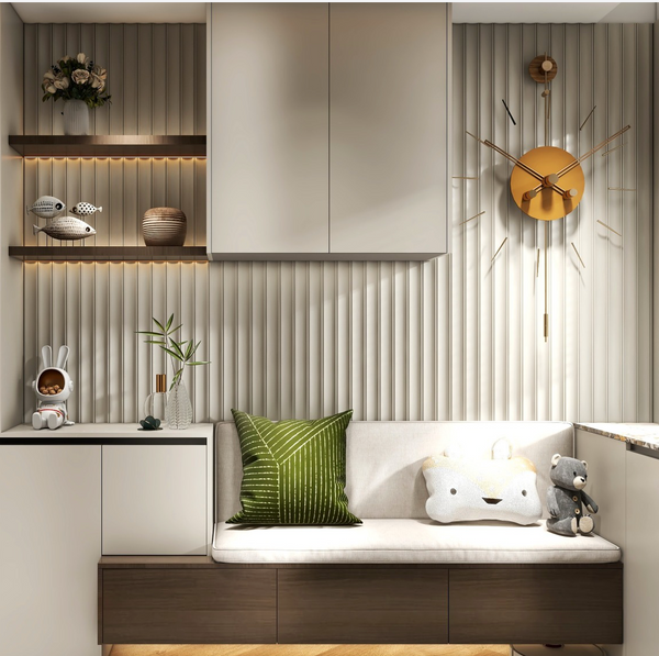 Roma Rustic Custom-made Shoe Cabinet Design in Scandinavian Style